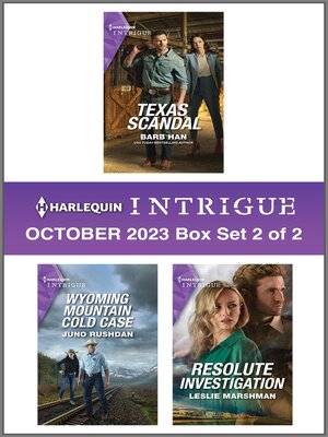 cover image of Harlequin Intrigue October 2023--Box Set 2 of 2